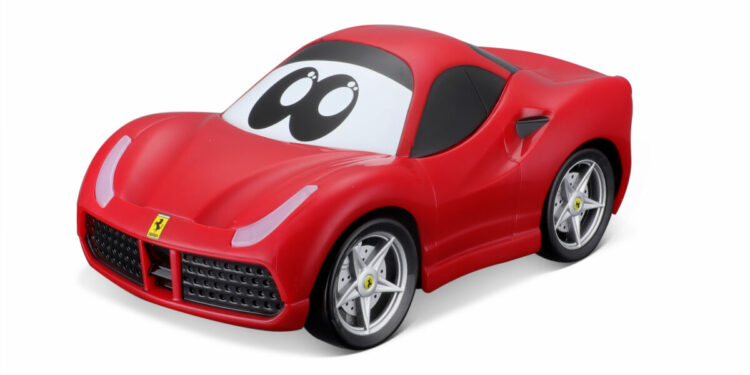 BBURAGO AUTKO ZE ŚWIATŁAMI NA „ZIELONĄ ENERGIĘ” FERRARI