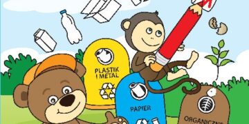 Kolorowanki ekologiczne. Segregacja śmieci