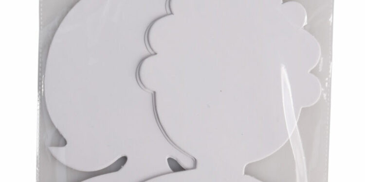 Zestaw kształtów kartonowych FACE Boy&Girl