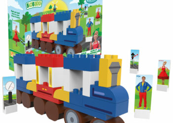 Ekologiczne Klocki BioBuddi – Pociąg