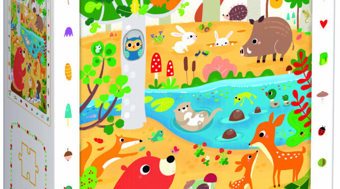 Puzzle obserwacyjne Las