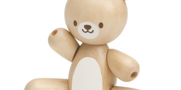 Drewniana figurka Miś, Plan Toys