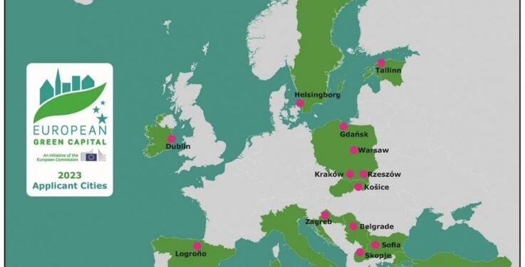 Cztery polskie miasta rywalizują o tytuł Europejskiej Zielonej Stolicy 2023