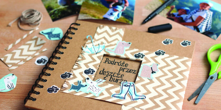 Album na spirali z okienkiem, 20x20cm