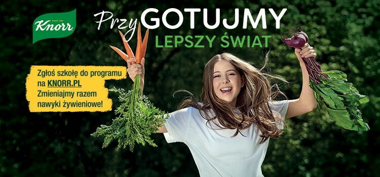 Przygotujmy lepszy świat – akcja dla uczniów zmieniająca nawyki żywieniowe