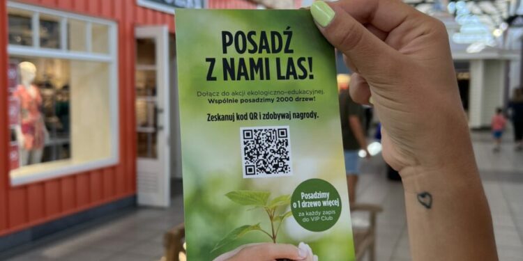 Ponad 10 500 drzew od centrów Designer Outlet!